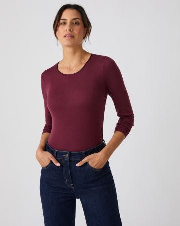 T-shirt Thermolactyl Sensitive manches longues col rond