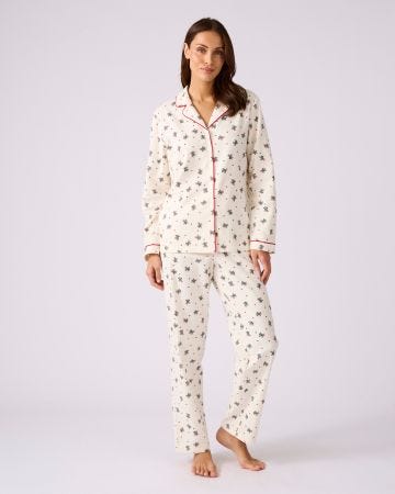 Pyjama pur coton en flanelle