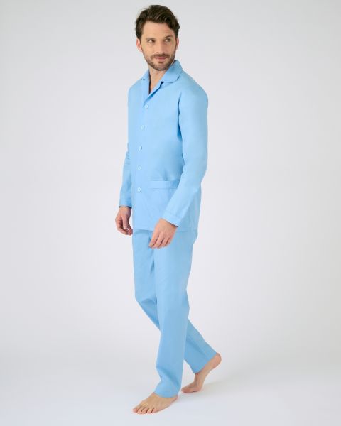 Pyjama en popeline, manches longues