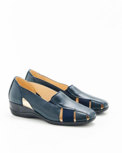 Mocassins dessus cuir