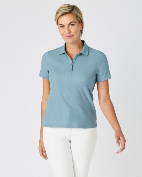 Polo maille piquée