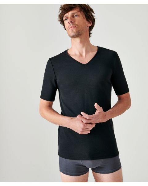 T-shirt Thermolactyl manches courtes maille interlock 