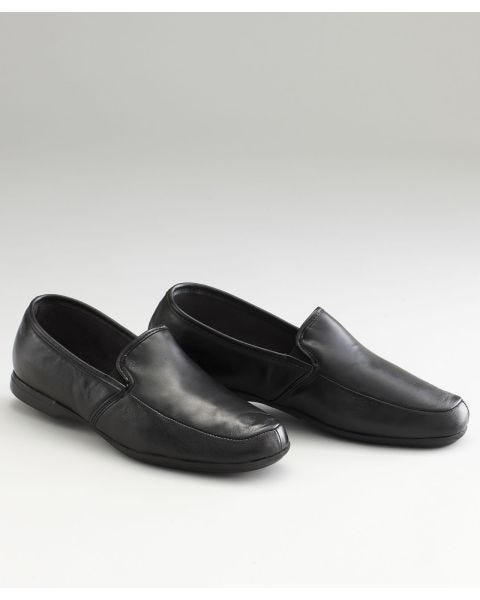 Chaussons dessus cuir