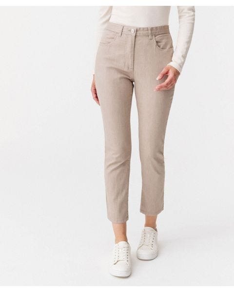 Pantalon de femme élastiqué - Sélection coupe droite très souple