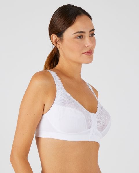 Soutien-gorge sans armatures, ouvert devant
