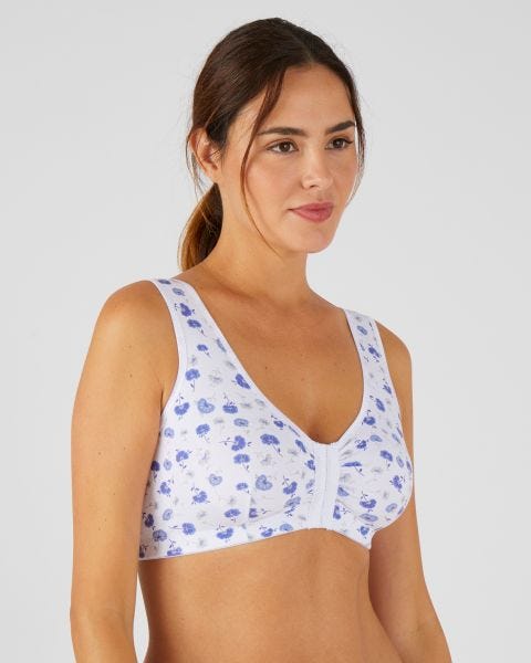 Soutien-gorge sans armatures ouvert devant