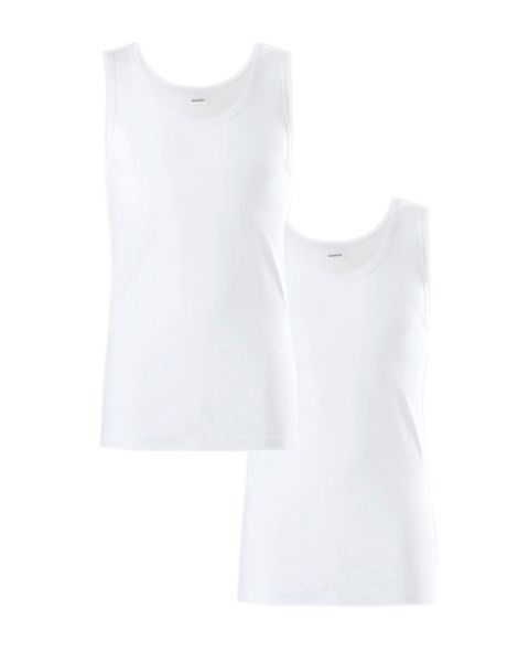 Lot de 2 débardeurs Essential pur coton peigné