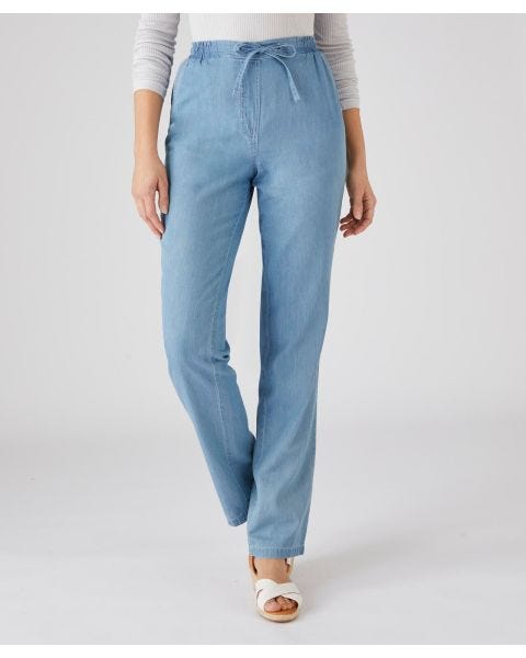 Pantalon fluide pur coton