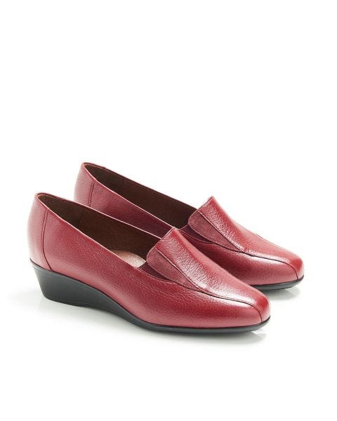 Mocassins dessus cuir cerf