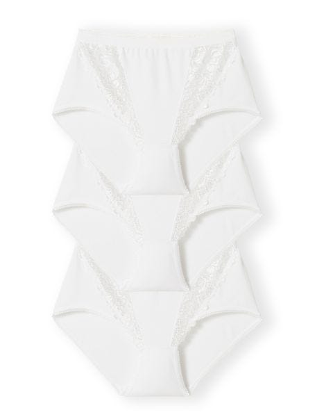 Lot de 3 culottes maxi assorties mélange coton