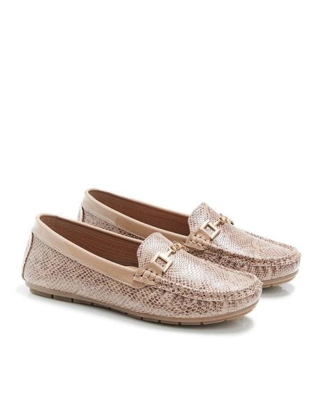 Mocassins avec boucle fantaisie