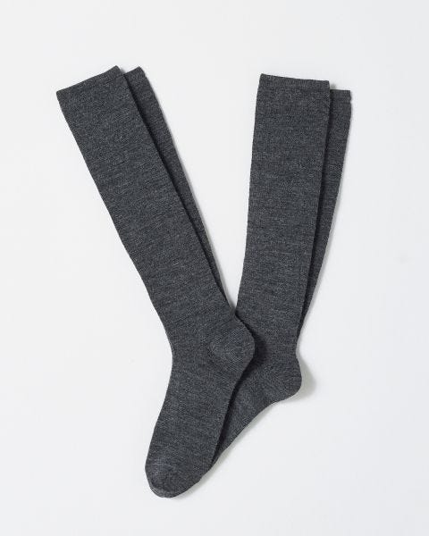 Lot de 2 paires de mi-bas mixtes Thermolactyl maille laineuse