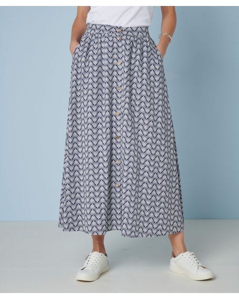 Jupe ample pure viscose