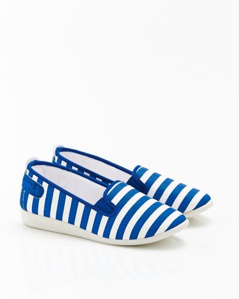Chaussons rayés
