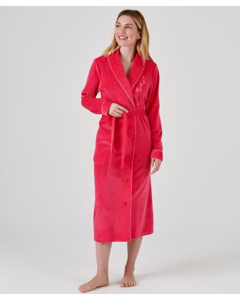 Robe de chambre maille velours