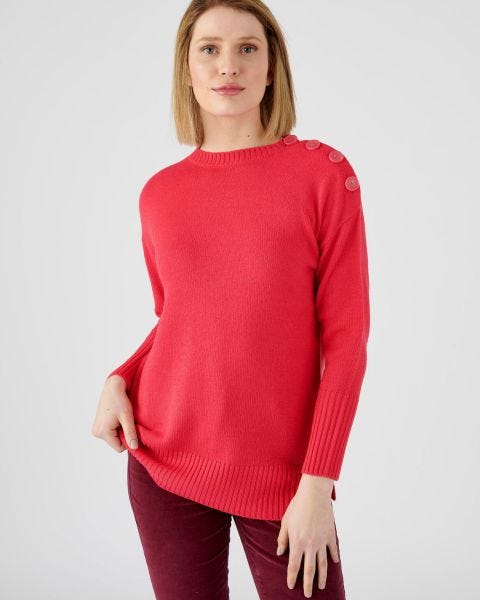 Pull tunique esprit marinière