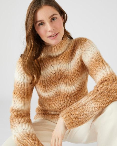 Pull bicolore