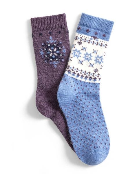 Lot de 2 paires de chaussettes maille Thermolactyl