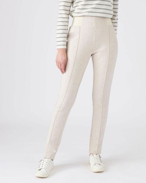 Pantalon maille milano uni ou carreaux