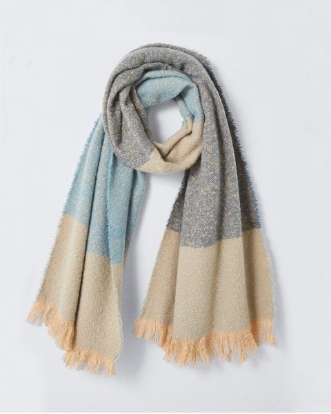 Écharpe maille douce