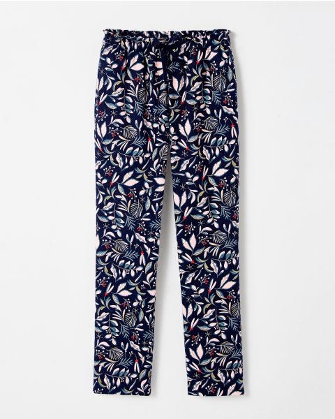 Pantalon de pyjama Noël flanelle pur coton
