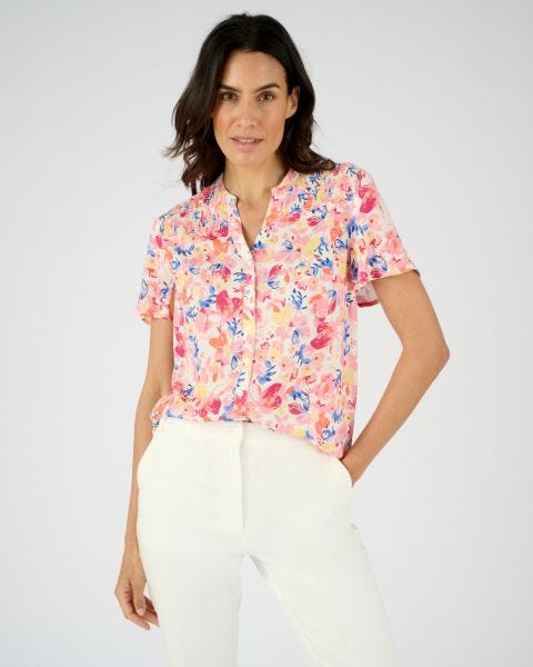 Chemisier à smocks Climatyl