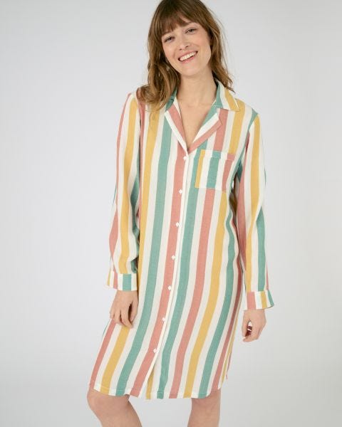 Chemise de nuit forme liquette fluide