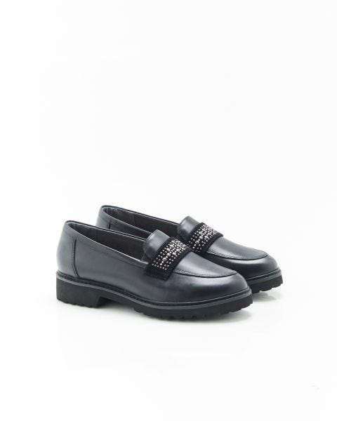 Mocassins détails strass Amortyl