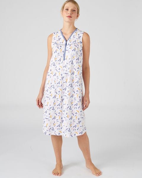 Chemise de nuit sans manches