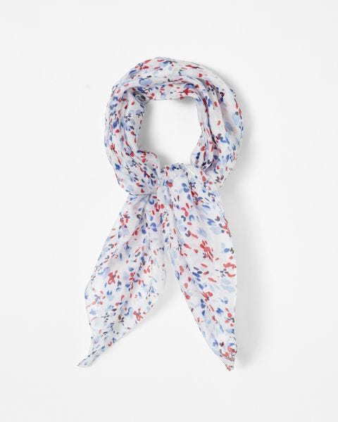 Foulard carré de soie