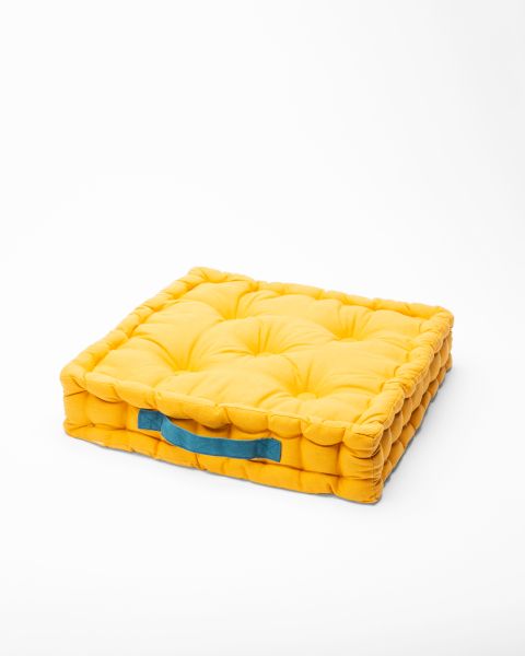 Coussin de sol carré.