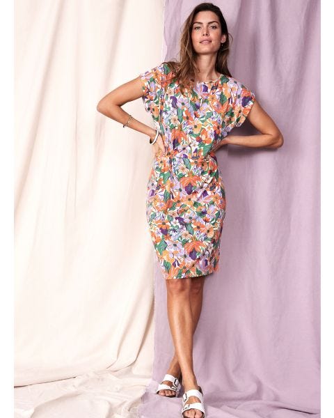 Robe imprimée fleurs Climatyl