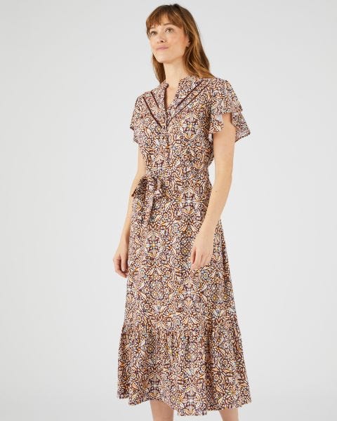 Robe à volants