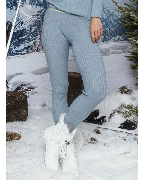 Legging en maille torsadée Thermolactyl