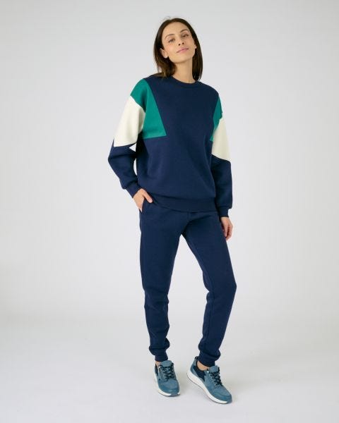 Sweat-shirt colorblock Thermolactyl