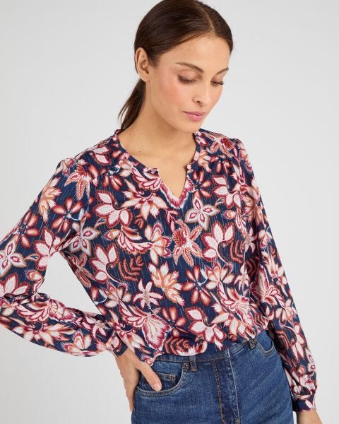 Tee-shirt col tunisien