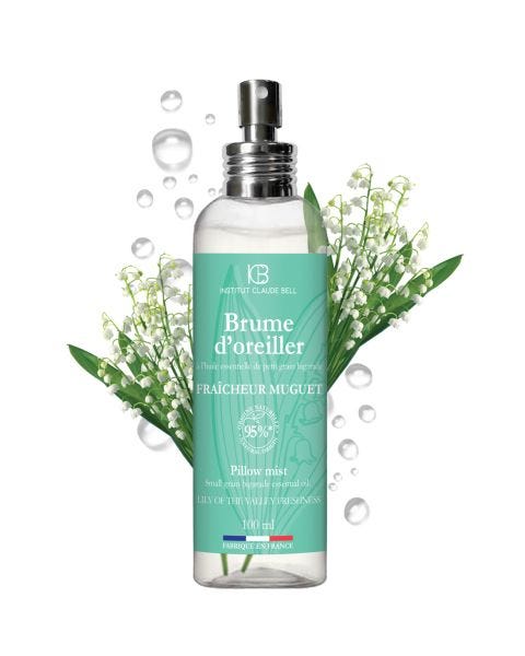 Brume d'oreiller aux huiles essentielles, Institut Claude Bell