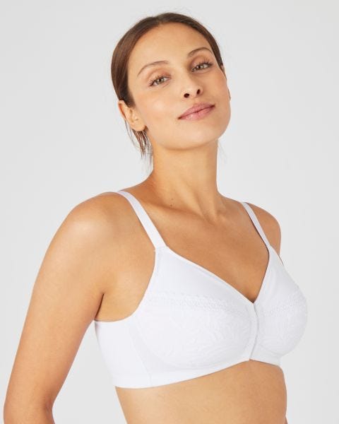 Soutien-gorge sans armatures post-opératoire, ouvert devant
