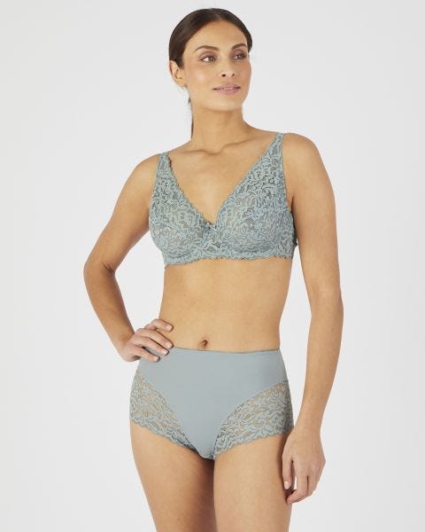 Soutien-gorge à armatures forme foulard, Diana by Damart