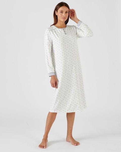 Chemise de nuit Thermolactyl en maille interlock