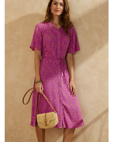 Robe crépon pure viscose