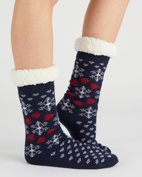 Chaussettes Thermolactyl fourrées
