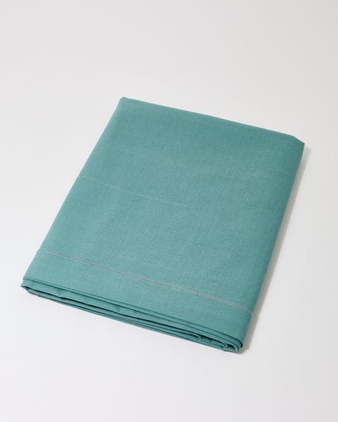 Drap plat polyester coton
