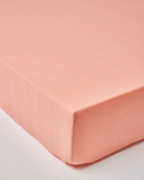 Drap-housse polyester coton