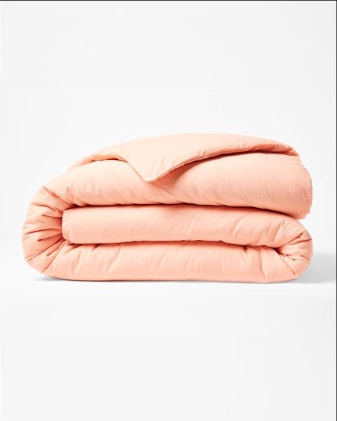 Housse de couette polyester coton