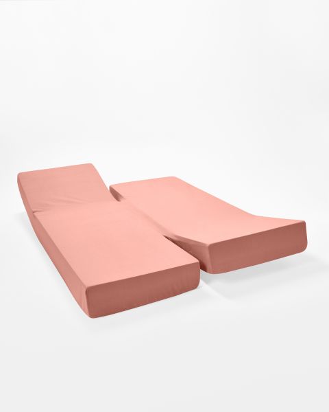 Drap-housse polyester coton spécial sommier articulé