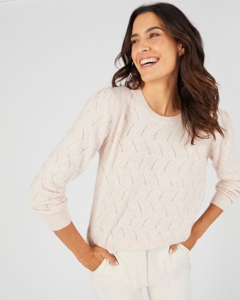 Pull doux jeu de maille Thermolactyl