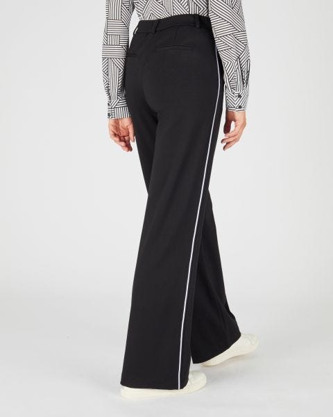 Pantalon maille fibres viscose Lenzing(TM) EcoVero(TM)