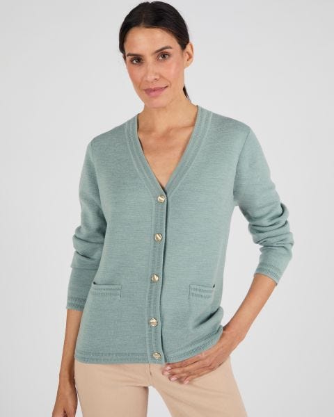 Gilet mélange laine