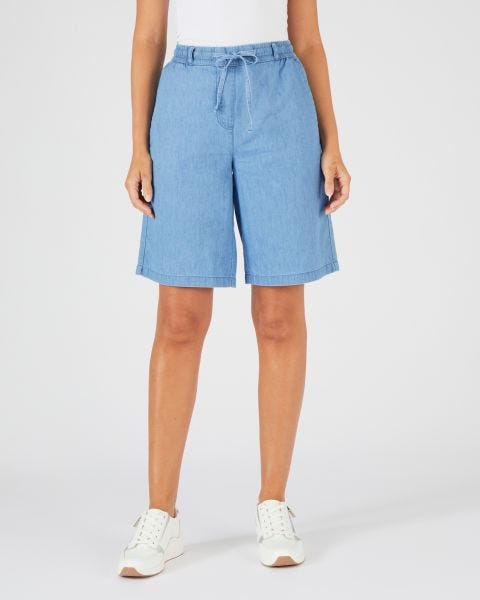 Bermuda tissu chambray
